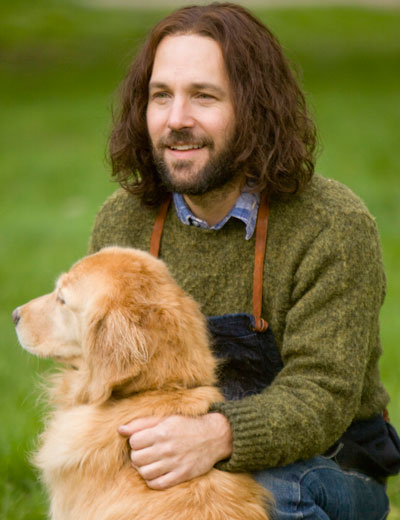 Paul Rudd Dog Paul Rudd and the dog named Willie Nelson (celebstoner.com) | www ...